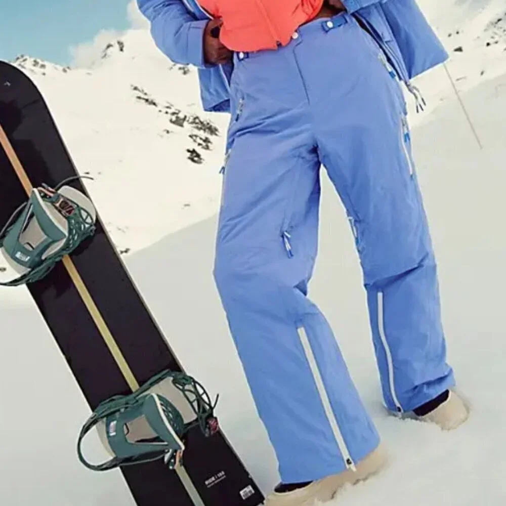 NWT Free People Care FP On The Ascend Insulated Pants in Blueberry